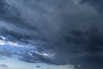Obraz premium Looming thunderclouds, Bavaria, Germany, Europe