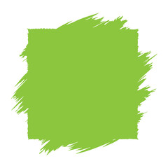 green  brush frame