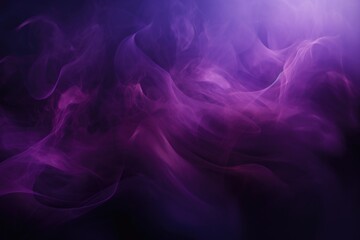 Purple background with fume smoky effect
