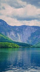 scenic view of the lake