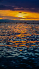 Sunset in Adriatic Sea