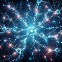 Electrifying Neuronal Connections Illuminating the Brain's Neuron Cellse
