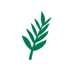 tropical leaves illustration
