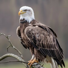 Obraz premium Portrait of Bald eagle 