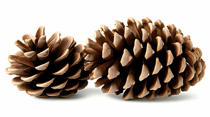 can you make me a draw of a pine cone with a transparent background