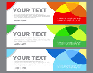 BANNER TEMPLATE VECTOR PREMIUM DESIGN 