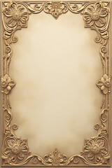 vintage gold frame