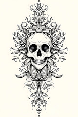 skull design