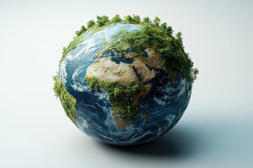 green planet earth