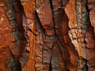texture of the bark of a tree