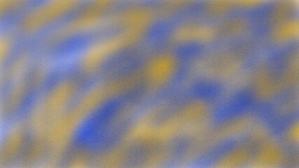 Soft Blurred Blue and Yellow Abstract Texture