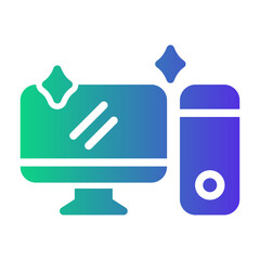 computer Gradient icon