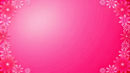 Fototapeta premium Hot Pink Backgrounds- Dynamic, Vibrant, and Eye-Catching Designs for Your Presentations