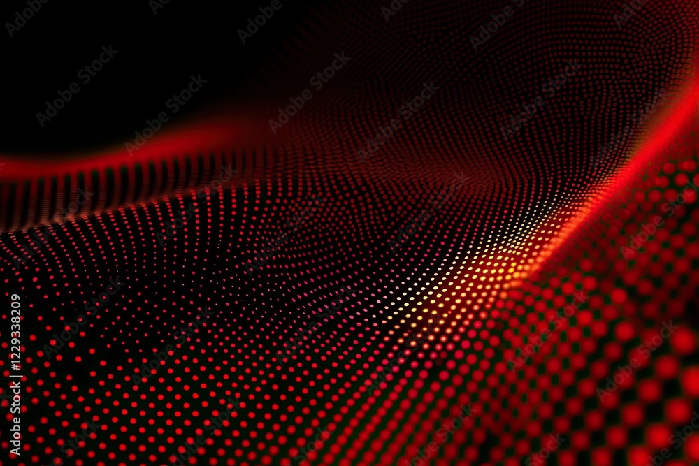 Poster futuristic tech: large data transfer and connectivity. image