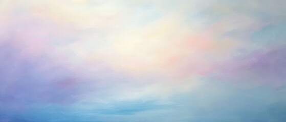 Obraz premium Pastel Color Gradient with Soft Noise Texture and Gentle Fading Effect