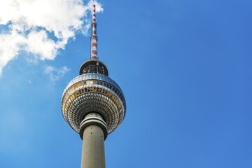 Television tower Alex, Alexanderplatz, Berlin-Mitte, Berlin, Germany, Europe