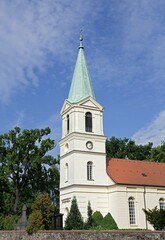 Village church in Ahrensfelde, Berlin, Germany, Europe