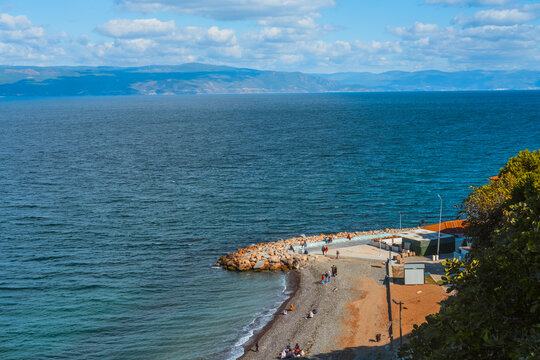 view of the sea from the sea, bursa trilye