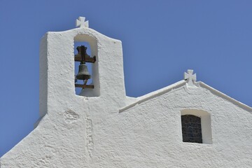 Church Església de Sant Carles, Sant Carles de Peralta, Ibiza, Balearic Islands, Spain, Europe