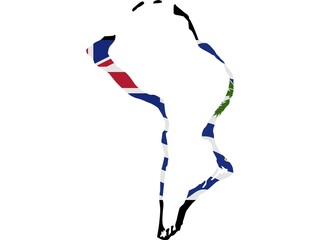 Flag in form form of the geographical country, British Indian Ocean Territory, Sub-Saharan Africa, Eastern Africa, Africa, Asia