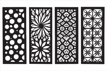 Intricate Laser-Cut Panel Bundle