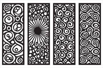 Intricate Laser-Cut Panel Bundle