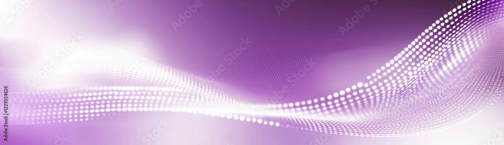 Poster modern wave. tech backdrop. 3d big data visualization. analytical display. 3d rendering