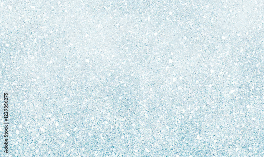 Poster light blue sparkling texture: a delicate and ethereal image featuring a subtle light blue sparkling 