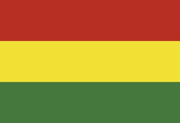 Flag of Bolivia, Vector illustration