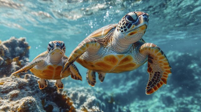 The Heartwarming Sea Turtle Hug: A Powerful Reminder of Conservation ...