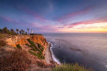 Sunset at Point Vicente Lighthouse