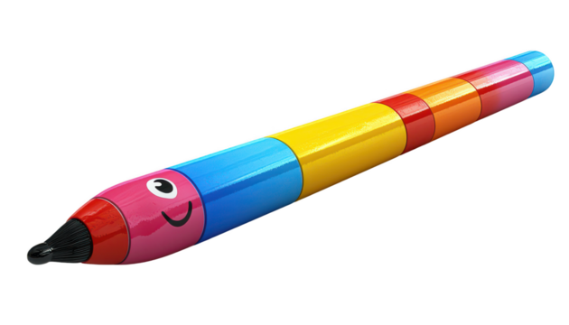 Highlighter isolated on transparent background