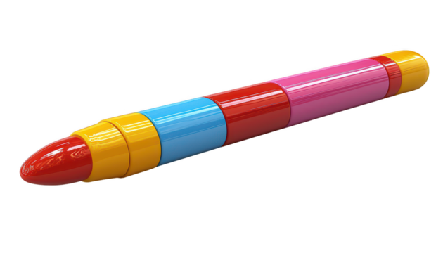 Highlighter isolated on transparent background