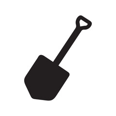 Shovel Icon, Garden Shovel icon, Hand garden shovels icon. Outline hand garden shovels vector icon, Shovel icons flat. Digging with garden shovel vector icons