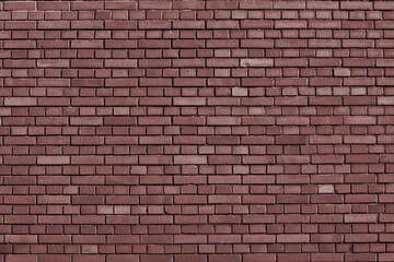 Obraz premium Marsala brick wall background