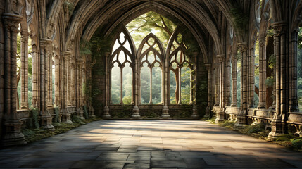Obraz premium Gothic Archways 