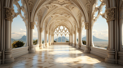 Fototapeta premium Gothic Archways 