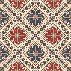 Traditional Bulgarian embroidery vector pattern