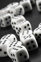 Many dice with sixes