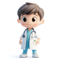 Doctor Cartoon Character 