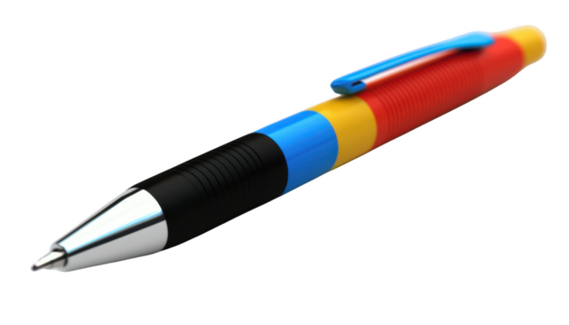 Pen isolated on transparent background