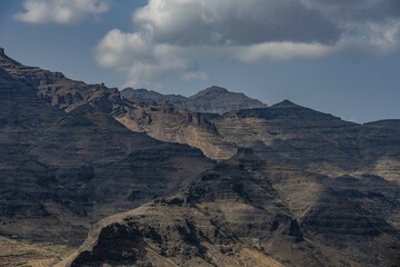 Landscape around Los Azulejos De Veneguera, near Mogan, Gran Canaria