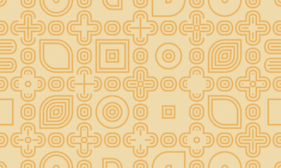 Modern abstract seamless orange color of tile for wallpaper and background