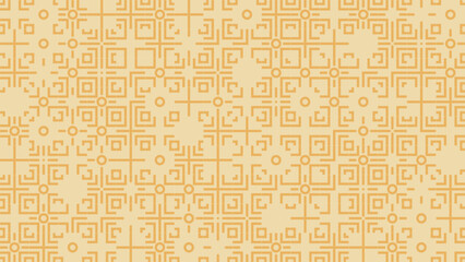 Modern abstract seamless orange color of tile for wallpaper and background