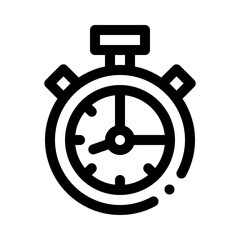 Fototapeta premium countdown line icon