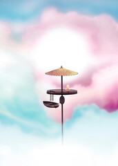 Discover your imagination meditating evert day in peace