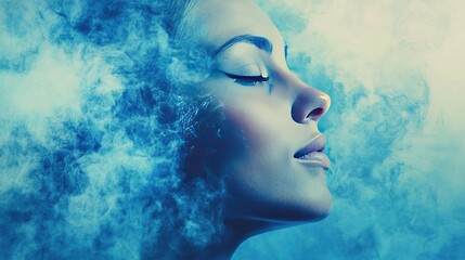 The act of practicing self-affirmation, speaking kindly to oneself to build confidence and self-worth.