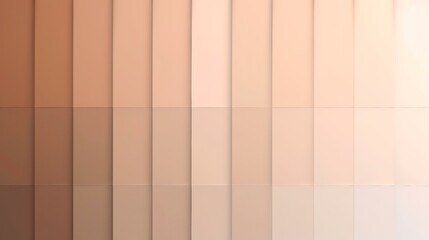 Abstract beige color palette, gradient shades, vertical stripes, textured background, design element