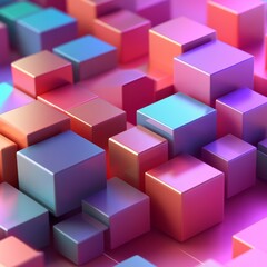 Obraz premium 3d render, abstract fantastic panoramic background. Desert landscape with sand water and square mirror under the clear blue sky. Modern minimal aesthetic wallpaper