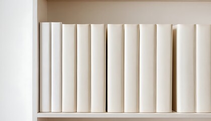 wooden shelves with empty books isolated on white,book, bookshelf, furniture, horizontal, photography, shelf, color image, modern, wood - material, alone, display,6165